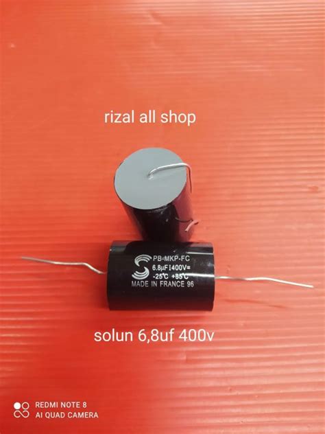 Kapasitor Solun 6 8uf 400v Original Lazada Indonesia