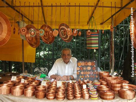 FEIRA DE ARTES DO TRIANON JOSÉ PÓLVORA Artesanato em cobre 039