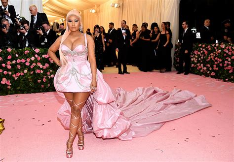 Nicki Minaj Attends The 2019 Met Gala Celebrating Camp Notes On Fashion At Metropolitan Museum