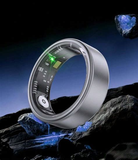 SIMSONLAB New Aluminum Alloy Smart Ring With Long Battery Life Daily