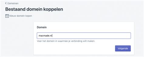 Mijn Domeinnaam Koppelen Aan Shopify Hosting Nl