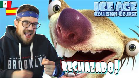 Reaccion A Sid El Semental En La Era De Hielo Doblaje Castellano Vs