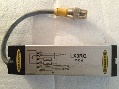 banner lichtgitter empfanger lxrq   ebayde