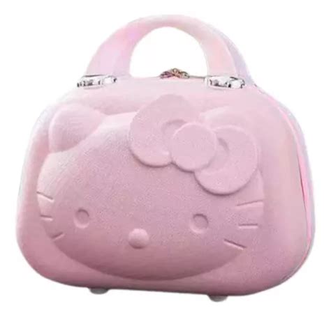 Maleta Maletin De Viaje Cosmetiquera Neceser Hello Kitty Meses Sin