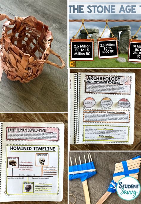 Stone Age Activities Bundle – Student Savvy