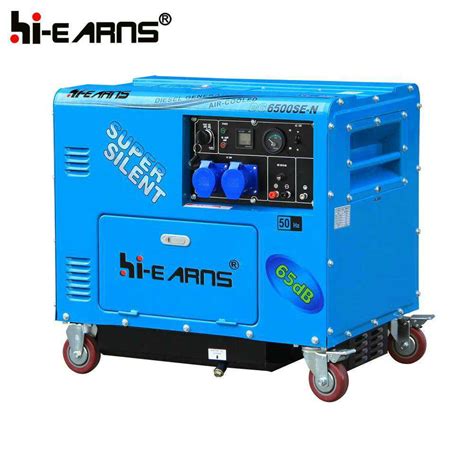 5kw 186fa Hi Earns Air Cooled Super Silent Diesel Generator New Design