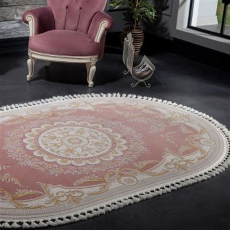 Tapis Prestige X Rond Couleur Pink Istikbal Maroc