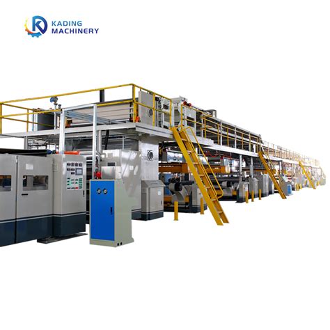 Mm Automatic Corrugated Cardboard Production Line For Layers