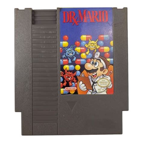 Dr Mario Nintendo Entertainment Nes Game From 2p Gaming