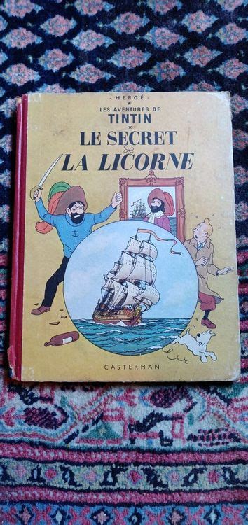 Tintin Le Secret De La Licorne 1948 Rare Kaufen Auf Ricardo