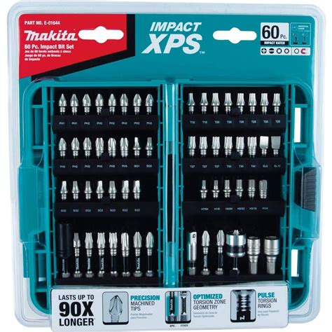 Jual Makita E 01644 60 Piece Impact Xps Impact Bit Set Shopee Indonesia