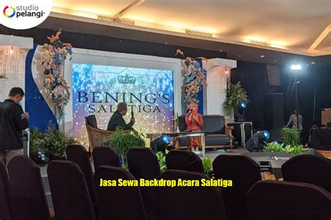 Jasa Sewa Backdrop Acara Salatiga Pelangi Event Production