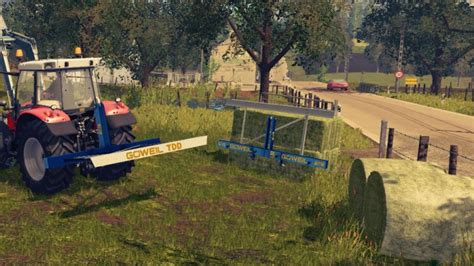 GOWEIL TDD Double Bale Transport Spike FS17 KingMods