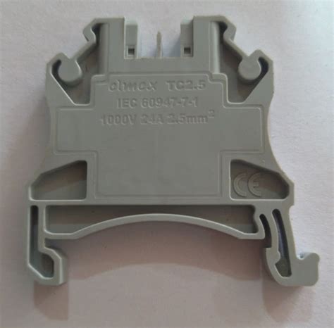 Elmex Tc Rail Mount Terminal Block Male And Female At Rs Piece