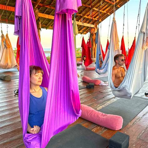 Aerial Yin Yoga Teacher Hours Udara Bali