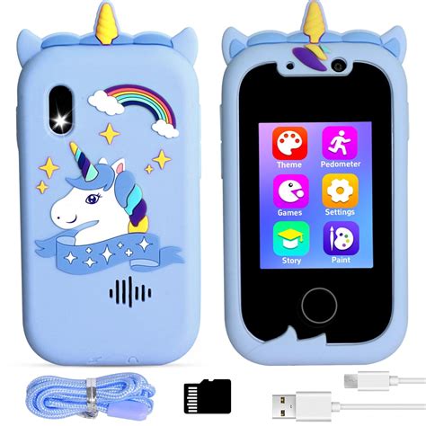 Daxiongmao Kids Smart Phone for 3 -7 Year Old Boys Girls Toys ...