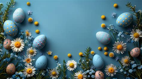 AI generated A delightful photo background for Easter festivities