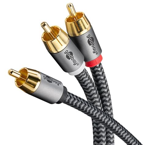 Goobay Rca Y Kabel Rca Hann Til X Rca Hann M Teknikkdeler No