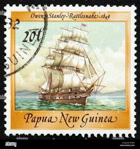 Papua New Guinea Postage Stamp Stock Photo Alamy