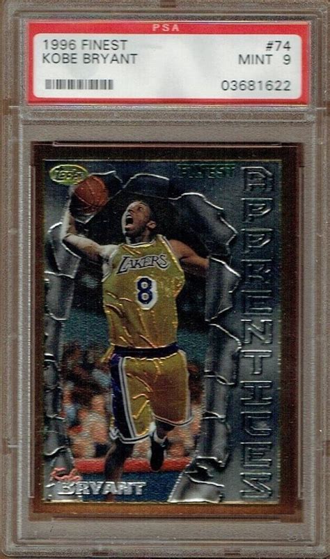 Psa Kobe Bryant Topps Finest