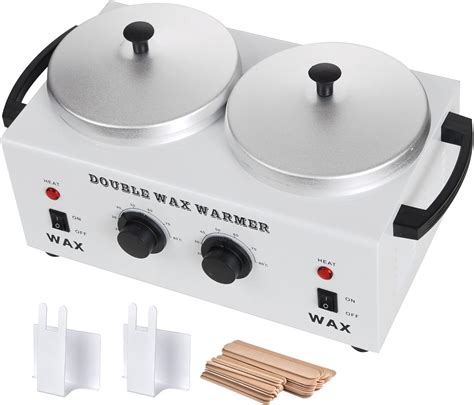 Double Wax Warmer Professional Electric Heater Dual Parrafin Hot Facial