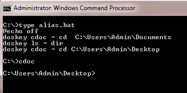 Batch Script - Aliases - GeeksforGeeks