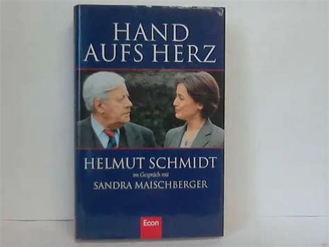 Helmut Schmidt Im Gespr Ch Mit Sandra Maischberger Eur Picclick Fr