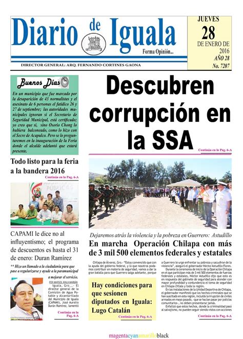 Calaméo Diario De Iguala Jueves 280116