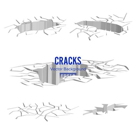 Fissure Au Sol Stock Illustrations Vecteurs And Clipart 315 Stock