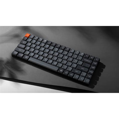 Механична безжична клавиатура Keychron K3 MAX QMK VIA RGB LED Gateron Red Hot Swap сиво eMAG bg