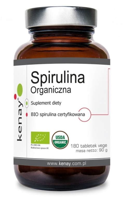 Spirulina Organiczna Tabletek Kenay Sk Ad Cena Opinie