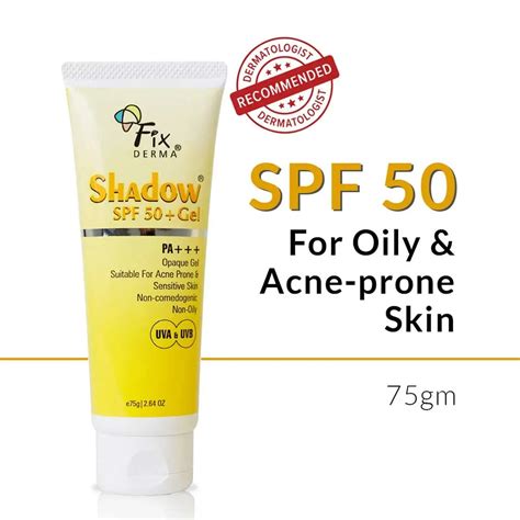 Fixderma Shadow Sunscreen SPF 50 Gel