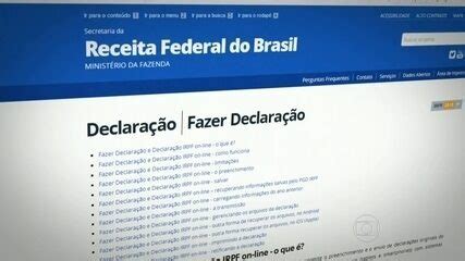 Vídeo Receita Federal libera programa para a Declaração de Imposto de