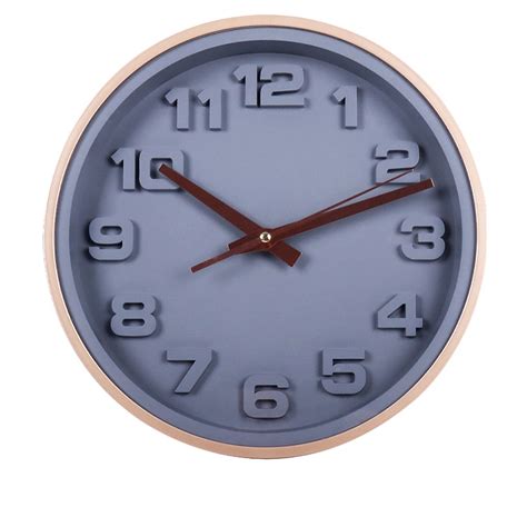 Ripley RELOJ PARED MINIMALISTA 30CM GRIS TOPSOC