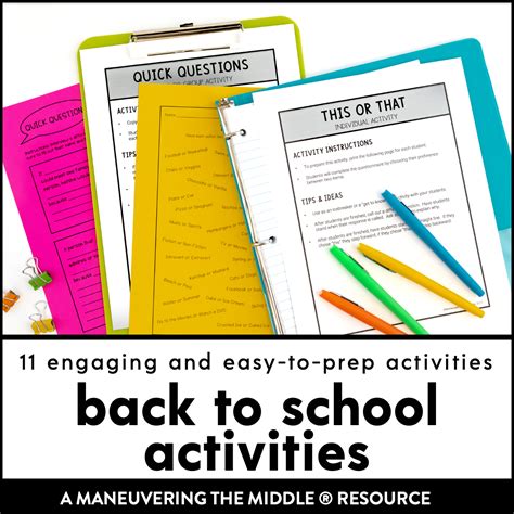 4 Classroom Procedures for Middle School - Maneuvering the Middle