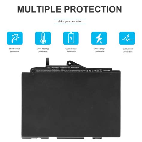 SN03XL ST03XL Battery for HP EliteBook 725 G3 G4 820 G3 G4 HSTNN-DB6V ...
