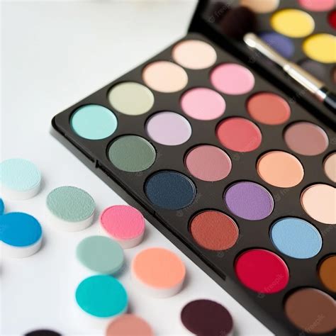 Premium Photo Makeup Palette Or Color Palette The Palettes Group