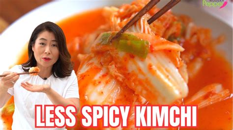 Secret To Making Less Spicy Authentic Kimchi With Addictive Kimchi