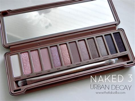 Naked 3 Urban Decay Review Comparison To Naked 1 2 FOTD Thefabzilla