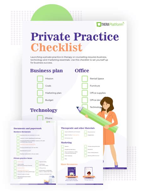 Starting A Private Practice In Counseling Checklist