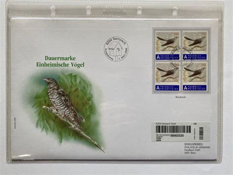 FDC Grossbrief Dauermarke Einheimische Vögel 2006 ET Kaufen auf Ricardo