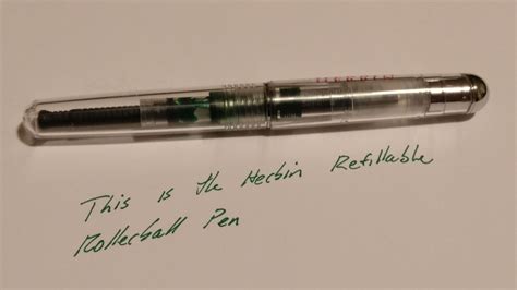 J. Herbin Refillable Rollerball Review: A “Normal” Pen for Fountain Pen ...