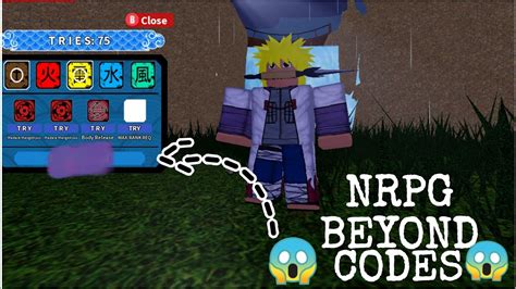 Roblox - Naruto RPG Beyond Codes (October 2020) - YouTube