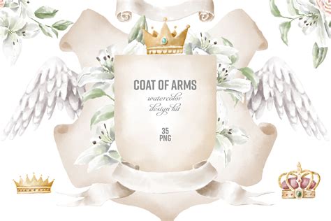 Coat of Arms Design Kit Graphic by Architekt_AT · Creative Fabrica