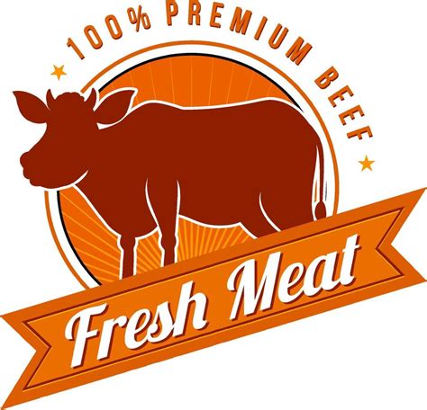 Fresh meat premium beef logo 6980709 Vector Art at Vecteezy