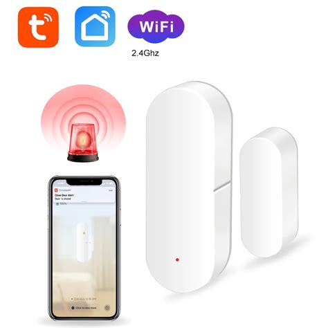 Senzor Magnetic Wireless Iklassqeer Cu Wifi Pentru Usa Sau Geam Emag Ro