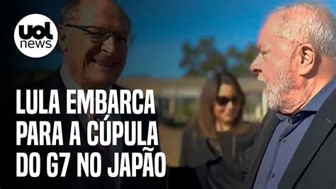 Lula Embarca Para A C Pula Do G No Jap O E Posta V Deo Alckmin