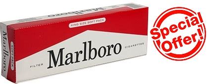 Marlboro Red Soft Cigarettes Made In USA 4 Cartons 40 Packs Free