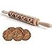 Amazon Christmas Wooden Rolling Pins Deeply Engraved Embossing