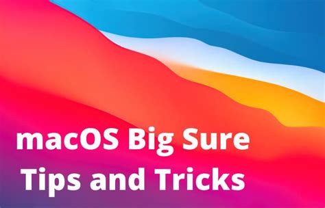 12 Best macOS Big Sur Tips and Tricks That You Must Know!